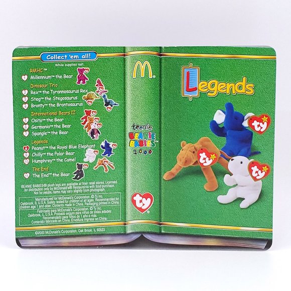 Ty Teenie Beanie Babies “Legends” McDonalds Collection – Set of 3 – NEW - Picture 3 of 7